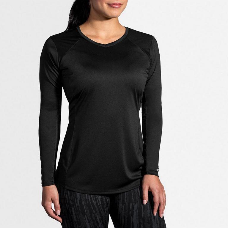 Brooks Stealth Mujer Camisetas Manga Larga - Grises (1679QBRMU)